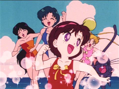 Sailor Moon Episode Sakiko Rei Ami And Usagi At The Beach Sailor Moon News