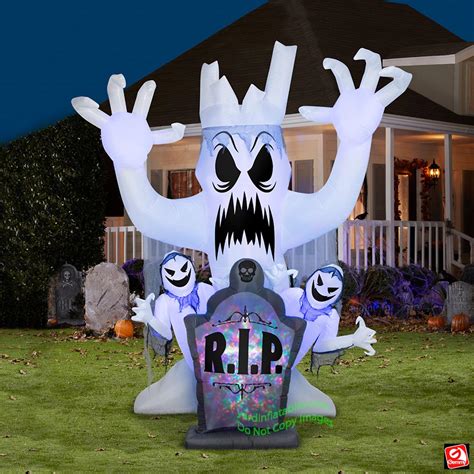 10 Gemmy Airblown Inflatable Halloween Shortcircuit Floating Ghost W