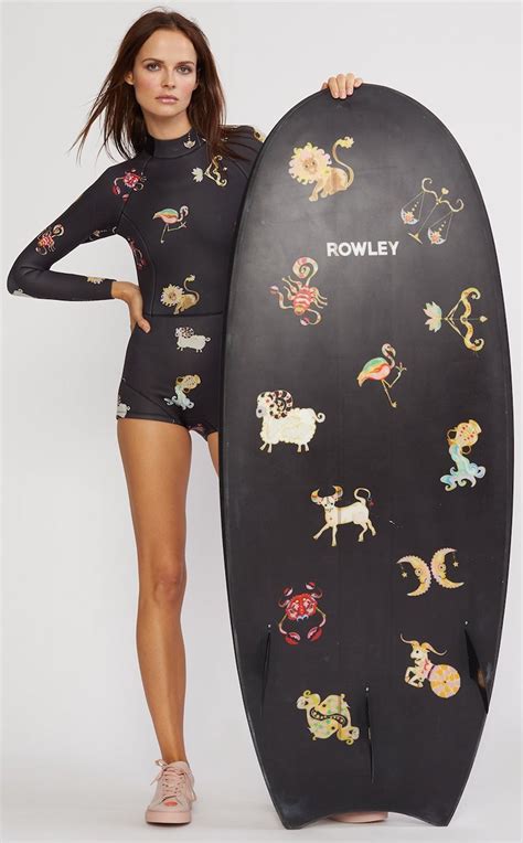 Check This Cynthia Rowley Zodiac Wetsuit Sweet Board Surfs Up Time To Swim Among The Stars