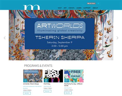 Portfolio Monterey Museum Of Art Sunstar Media Advanced Web Development And Hosting Services