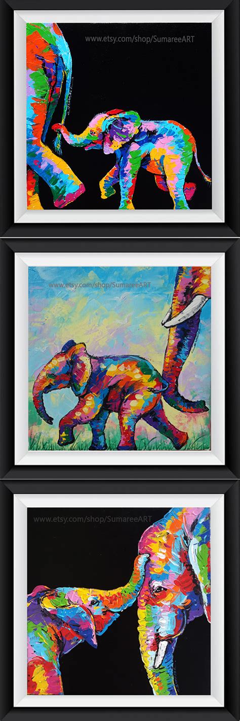 Pin By Julie Heiter On Painting Elephant Painting Baby Art Pictures