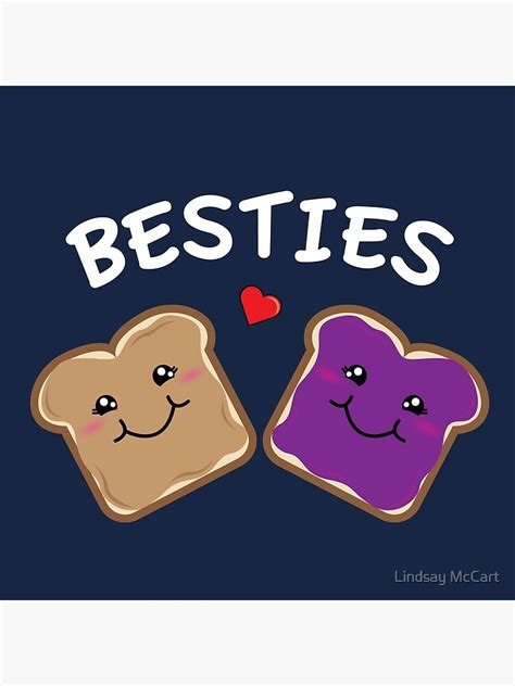 Drawing peanut butter and jelly cartoon. "Peanut Butter and Jelly Best Friends Cartoon Food" Throw ...