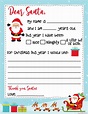 FREE Dear Santa Letter Printable | Letter Santa Free Printable