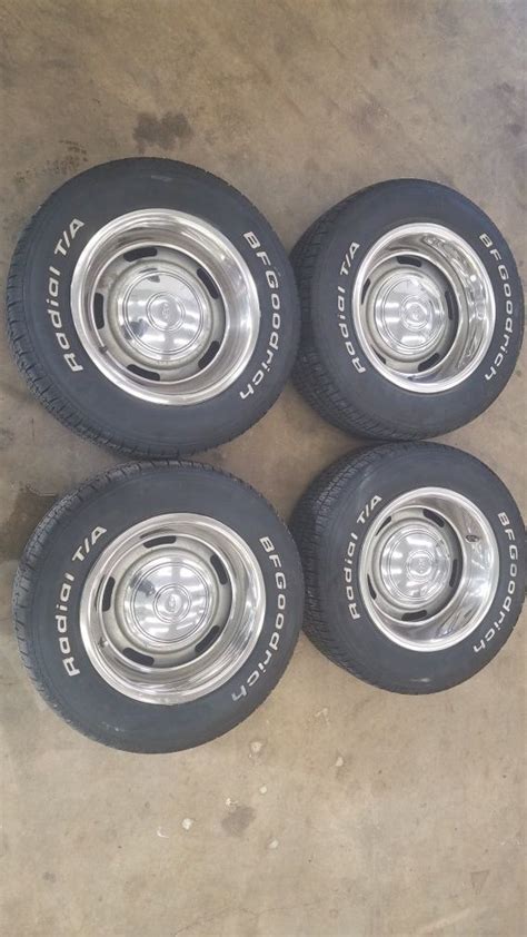 Chevy 5 Lug 15 Rally Wheels And Tires For Sale In Seattle Wa Offerup
