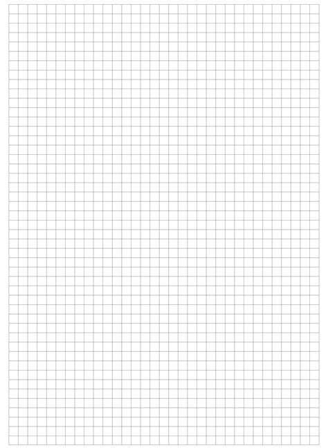 Graph Paper A4 Size Template Printable Pdf Word Excel