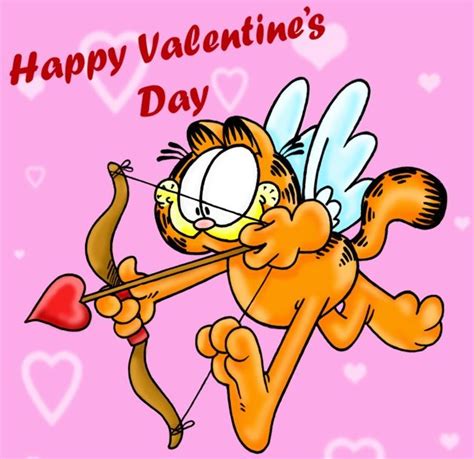 Garfield Holidays Valentine Valentines Day Cartoons Happy