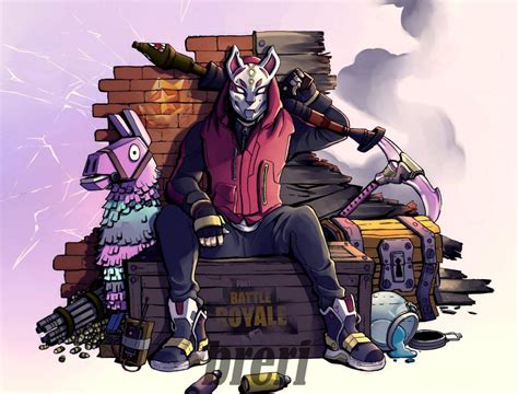Cool Drawing Of Drift Fortnite Battle Royale Armory Amino