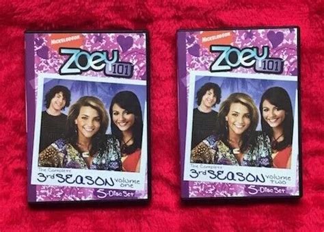 Nickelodeon Zoey 101 Dvds The Complete Third Season Vol 1 And Vol 2 49