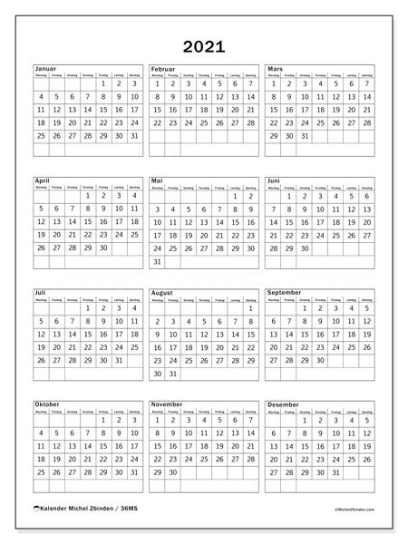 Kalendersidan kalender 2021 skriva ut gratis. årskalender Kalender 2021 Skriva Ut Gratis