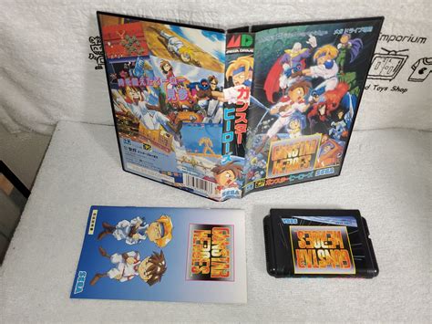 Gunstar Heroes Sega Megadrive Md Mega Drive Genesis Japan The