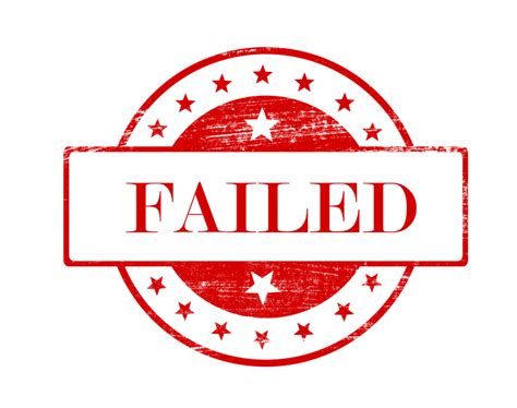 Fail Stamp Png Transparent Background Images