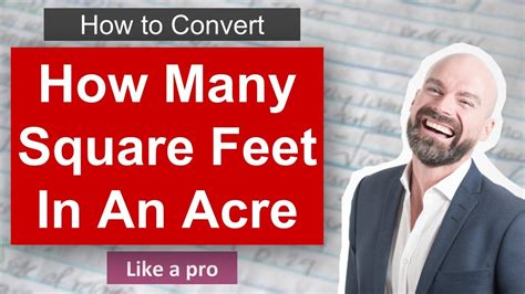Acres ac hectares ha square centimeters cm² square decimeters dm² square dekameters dam² square feet ft² square hectometers hm² square inches in² square kilometers km² square meters m² square microinches µin² square micrometers µm² square microns µ² square miles mi². How Many Square Feet In An Acre - YouTube