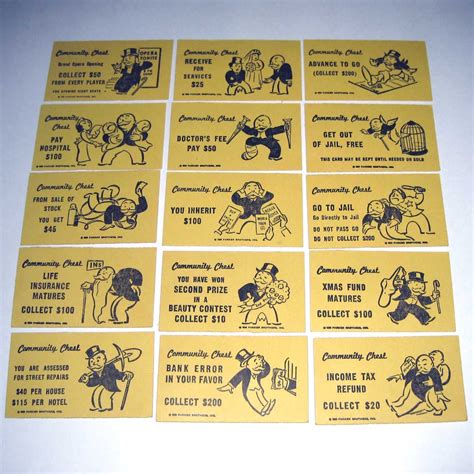 Despite the fact that these matter monopoly chance cards template are fabulous for understandably coming on firms and pc ignorant workers there are. design context: community chest cards are yellow ...