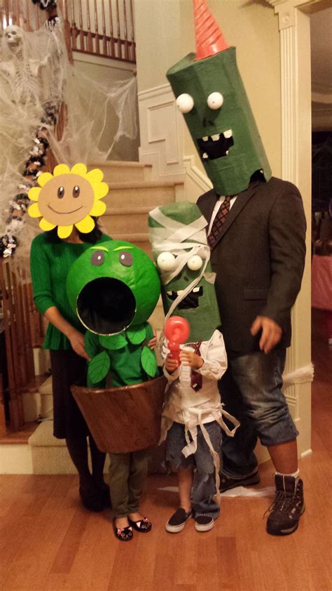 Disfraz De Plants Vs Zombies Para Ninos Casero