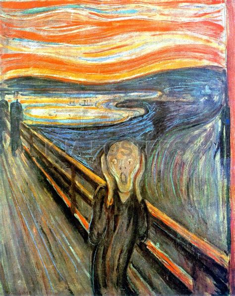 Edvard Munch The Scream O Grito Edvard Munch Le Cri Edvard Munch Le