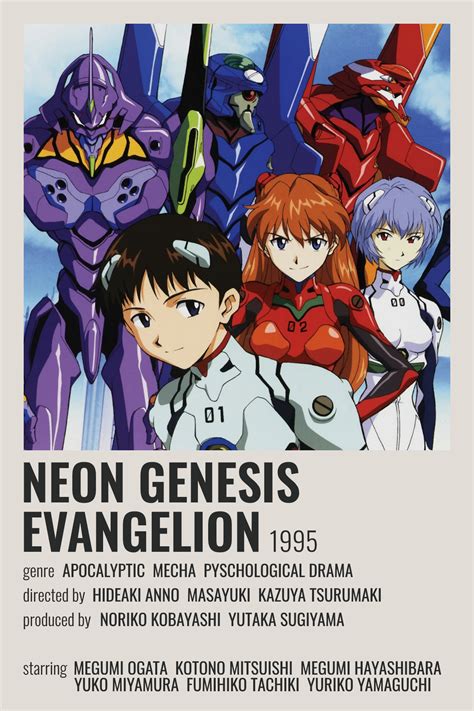 Neon Genesis Evangelion Neon Evangelion Animes To Watch Anime Watch Manga Anime Poster