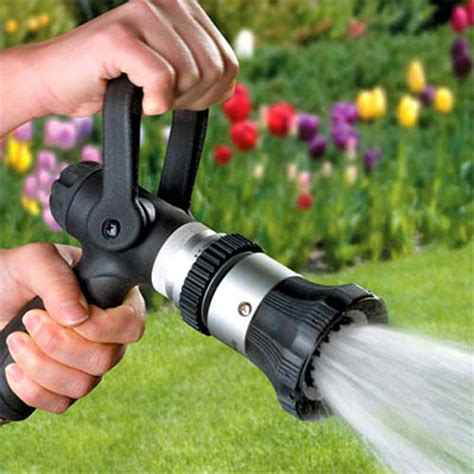 Lowest Prices Around Yardsmith Firemans Hose Nozzle Heavy Duty Garden Hose Sprayer High Flow