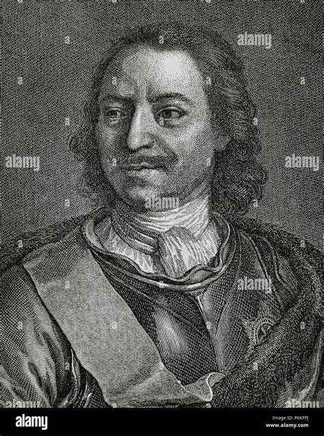 Peter The Great 1672 1725 Tsar Of All Russia 1682 1721 And Emperor