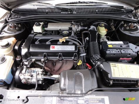 1996 Saturn S Series SC2 Coupe 1.9 Liter DOHC 16-Valve 4 ...