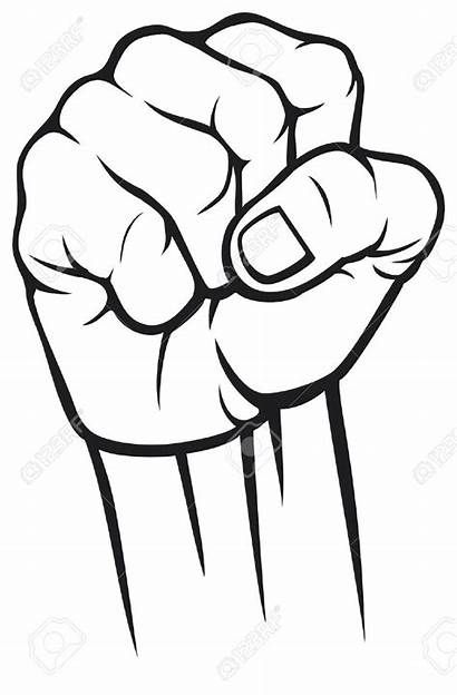 Fist Clipart Clip Bump Drawing Punch Fists