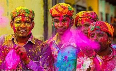 Holi Is Indias Most Vibrant Celebration So Dont Miss It Daily Mail Online