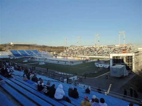 Hersheypark stadium is the most prominent outdoor stadium between philadelphia and pittsburgh, hosting such events as piaa football and soccer championships, and the big 33. Hersheypark Stadium