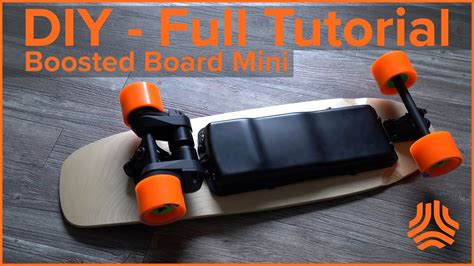 Electric skateboarding is the current fad. DIY Boosted Board Mini Electric Skateboard Full Build ...