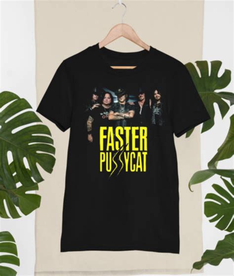 Faster Pussycat T Shirt Faster Pussycat Tour Band T Shirt Etsy