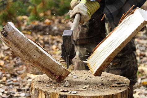 How To Chop And Store Firewood