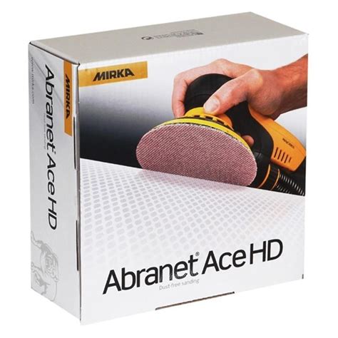 Mirka Abranet Ace Hd Sanding Discs 150mm P40 25