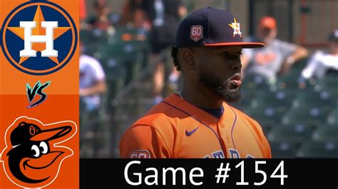 Astros VS Orioles Condensed Game Highlights 9 25 22 YouTube