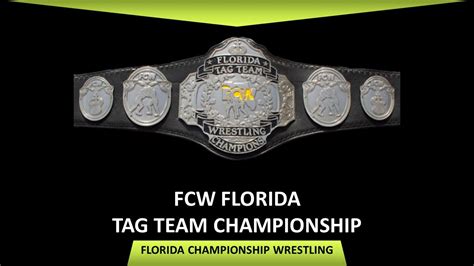 Every Fcw Florida Tag Team Championship Youtube
