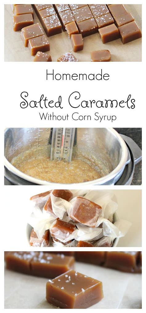 Salted Soft Caramels With Sea Salt Corn Syrup Free Recipe Health