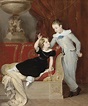 Merry-Joseph Blondel PORTRAIT DE DEUX ENFANTS DANS UN INTÉRIEUR DE ...