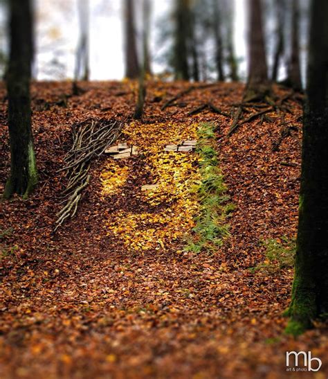 Autumn Elf Sticks And Leaves Miha Brinovec Using Natural Materials