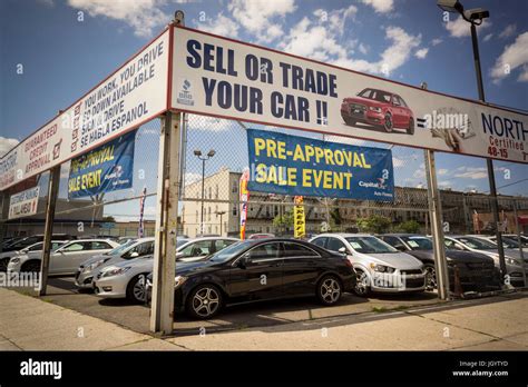 A Dealer In Used Cars In The Woodside Neighborhood Of Queens In New