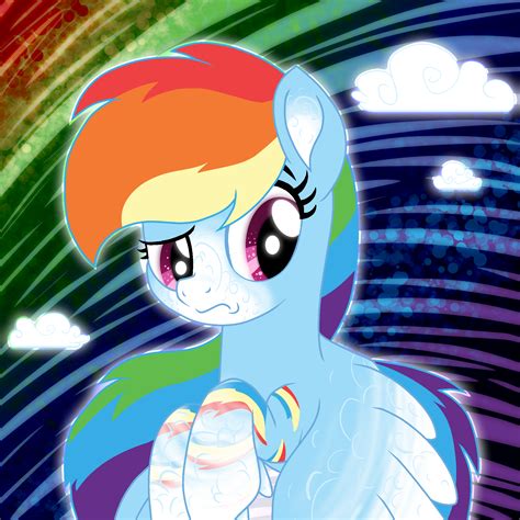 2132442 Safe Artisttiberioustat2s Rainbow Dash Pony Alternate