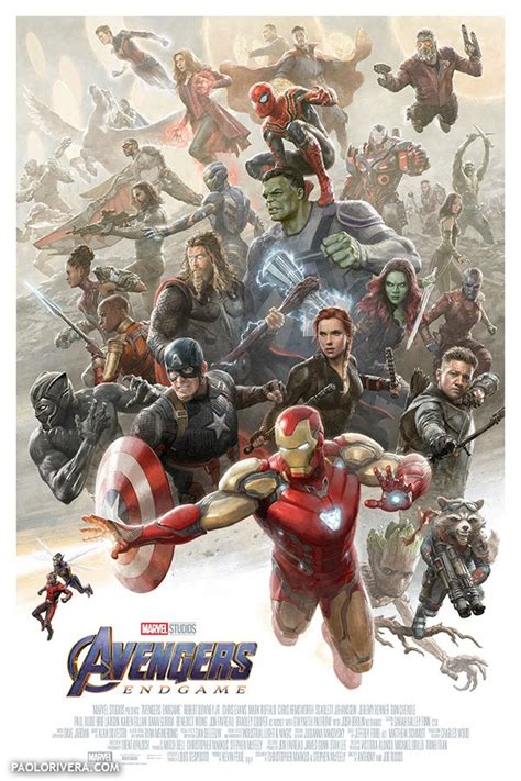 Image Avengers Endgame Ultra Exclusive Poster Given Only To Cast
