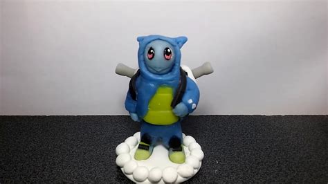 Squirtle Disfrazado De Blastoise Pokemon Porcelana Fria Tutorial