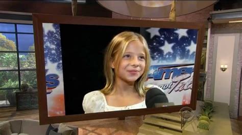 Jackie Evancho Rare Interview On Agt Finale 2010 Youtube