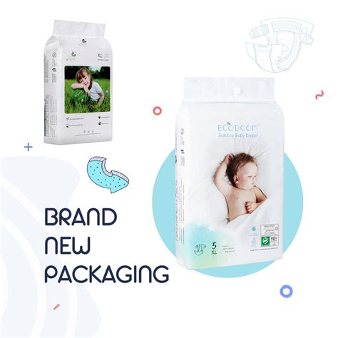 Baby Bamboo Biodegradable Disposable Baby Diaper Eco Boom