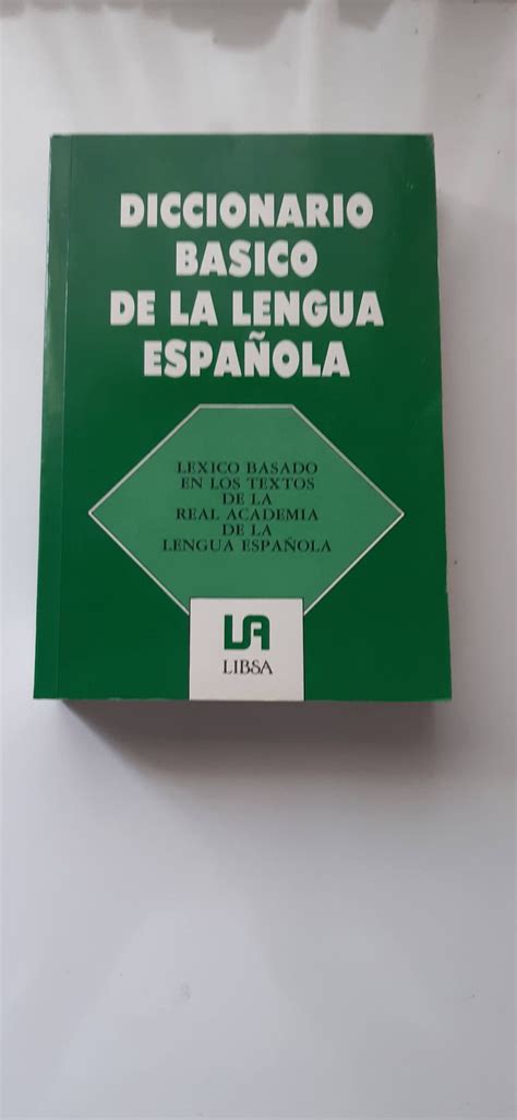 Diccionario Básico De Lengua Española Amica Librería Solidaria