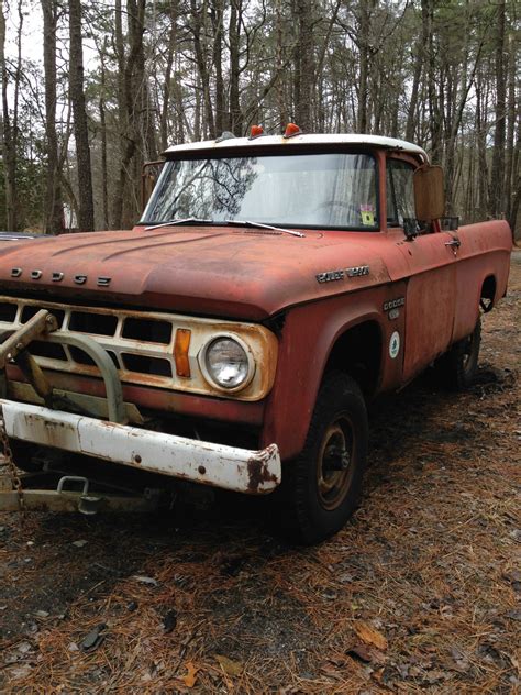 1968 Dodge Power Wagon W100 Pick Up Truck Needs Restoration
