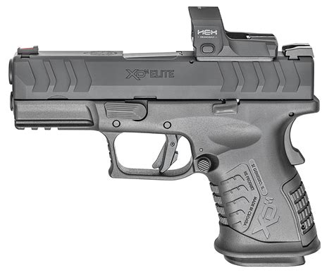 Springfield Xd M Elite Compact Osp 45 Acp Pistol With Hex Dragonfly Red