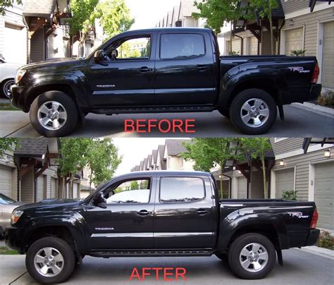 Before And After Leveling Kit