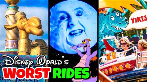 Top 10 Worst Disney Rides At Disney World Theme
