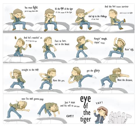 Spn Dean Winchester Eye Of The Tiger Dean Winchester Photo 23770720