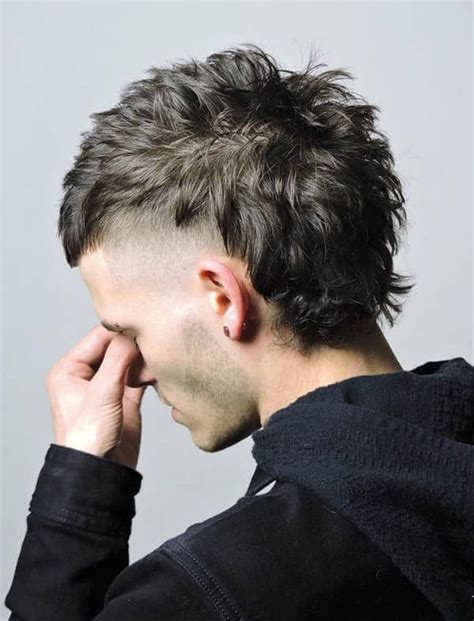 Mohawk Hairstyles Men Mullet Haircut Faded Hair