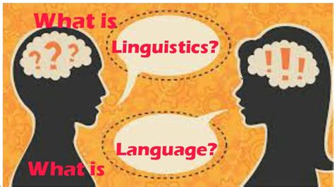Definitions Of Linguistics And Language Youtube