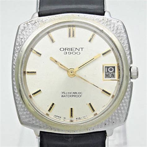 Vintage Orient Fineness Ultra Matic Automatic 35j Cal 3900 Mens Wrist
